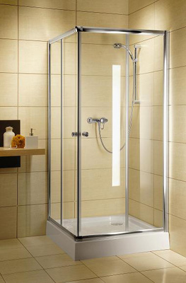 Classic C  zuhanykabin 80 x 80 cm átlátszó üveg